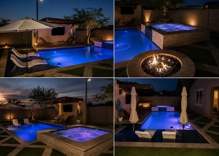 Serene Oasis With Pool & Spa-goodyear *